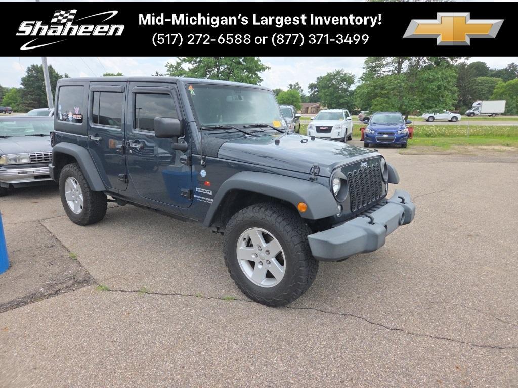 used 2018 Jeep Wrangler JK Unlimited car, priced at $19,950