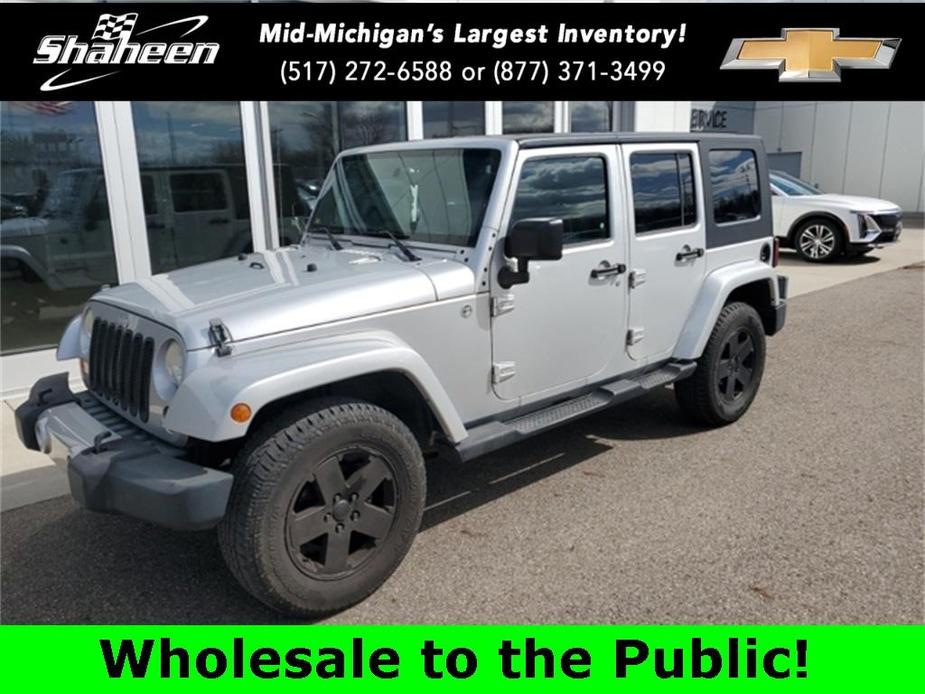 used 2009 Jeep Wrangler Unlimited car, priced at $12,101