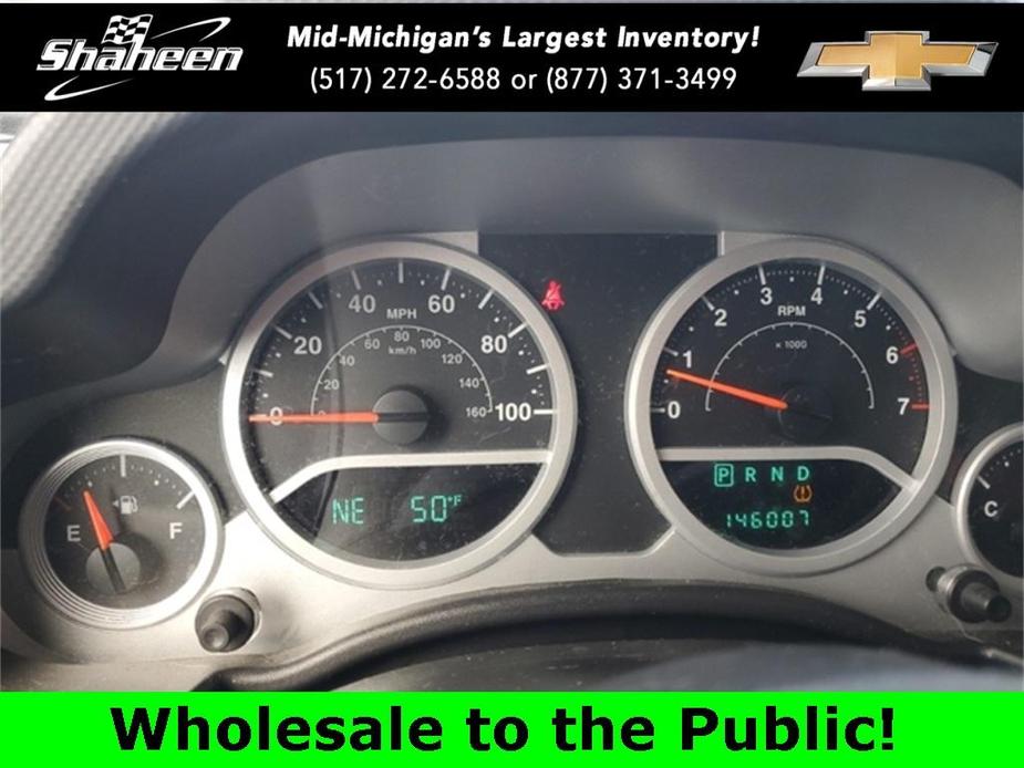 used 2009 Jeep Wrangler Unlimited car, priced at $12,217