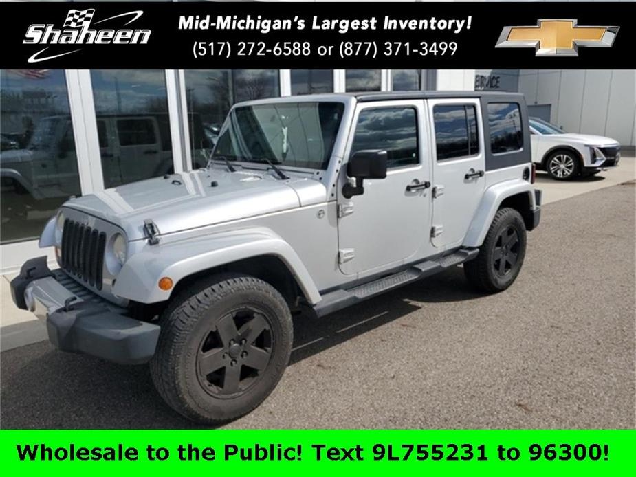 used 2009 Jeep Wrangler Unlimited car, priced at $12,054