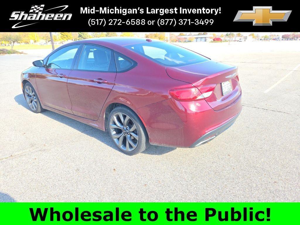 used 2016 Chrysler 200 car, priced at $9,995