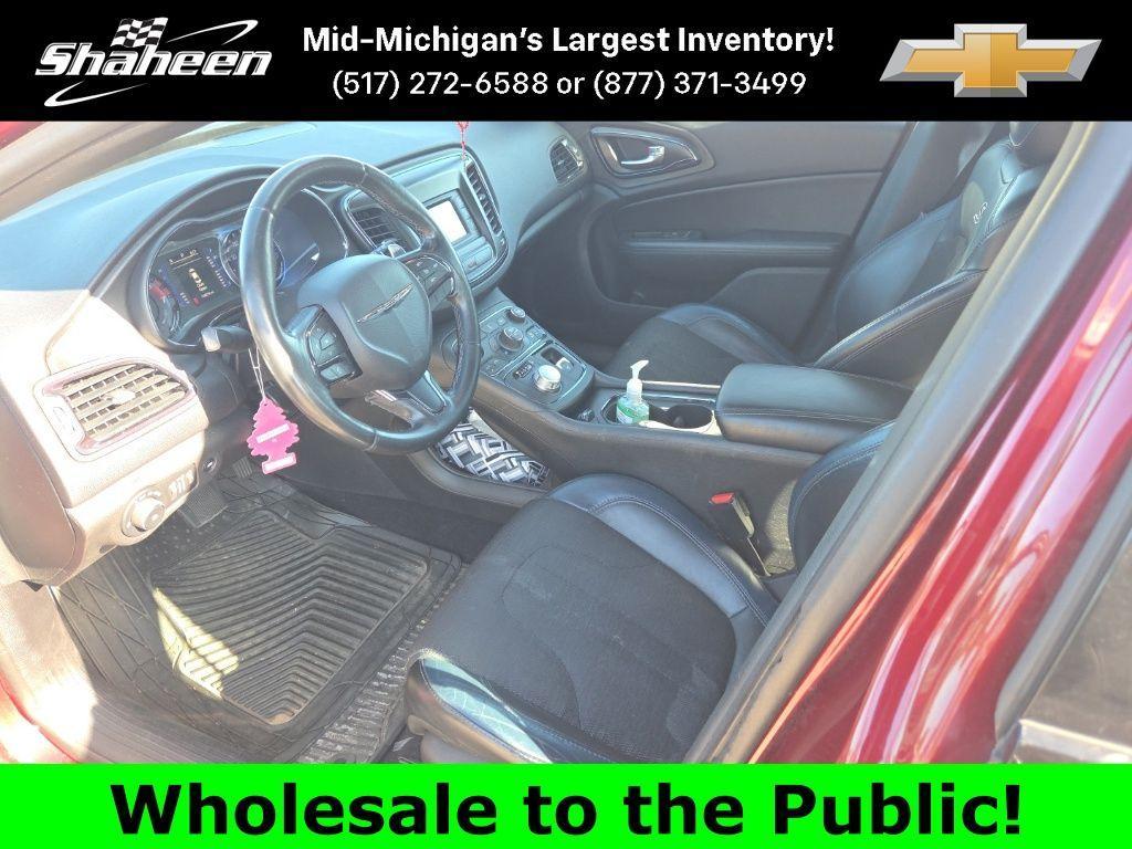 used 2016 Chrysler 200 car, priced at $9,995