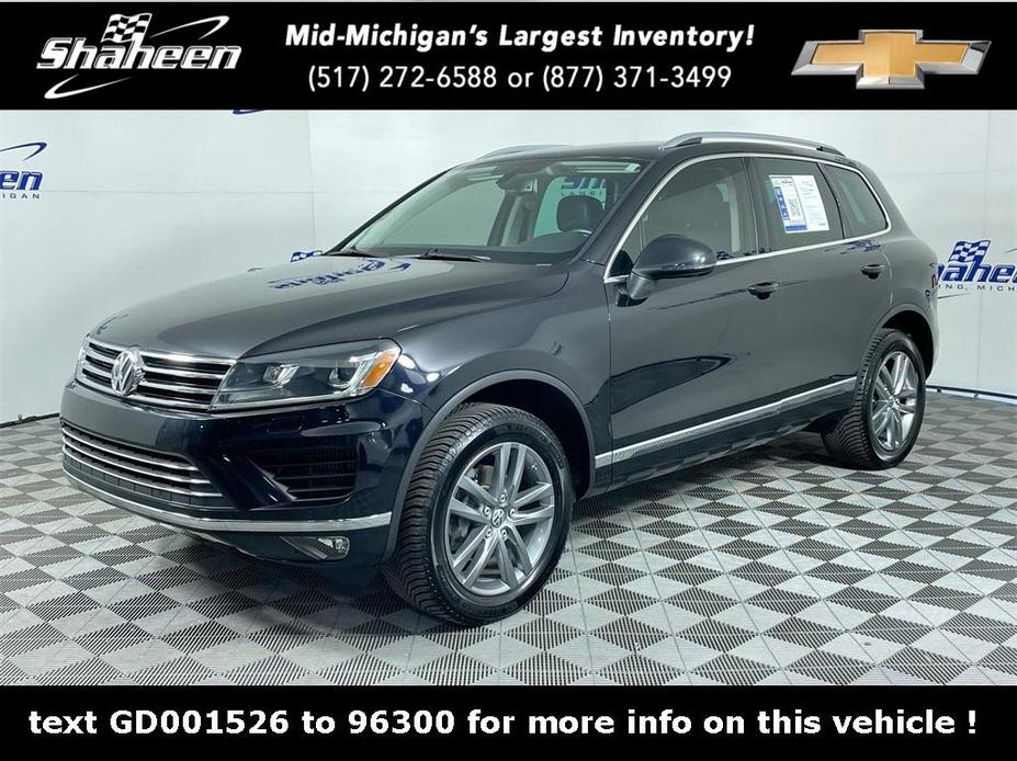 used 2016 Volkswagen Touareg car, priced at $18,676