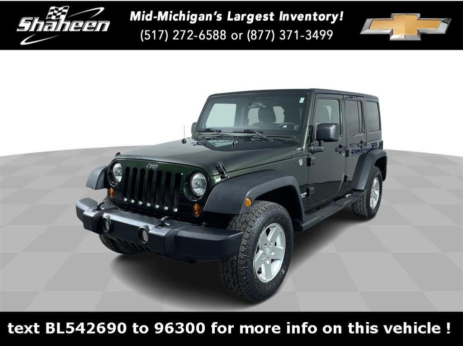 used 2011 Jeep Wrangler Unlimited car, priced at $13,950