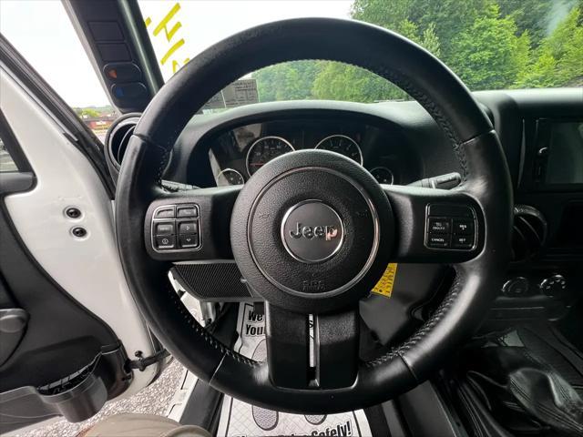 used 2014 Jeep Wrangler Unlimited car, priced at $14,995