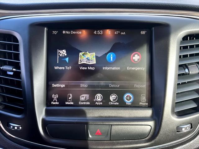 used 2015 Chrysler 200 car, priced at $13,995