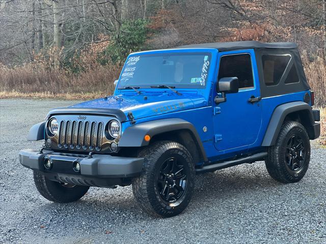 used 2016 Jeep Wrangler car, priced at $15,995