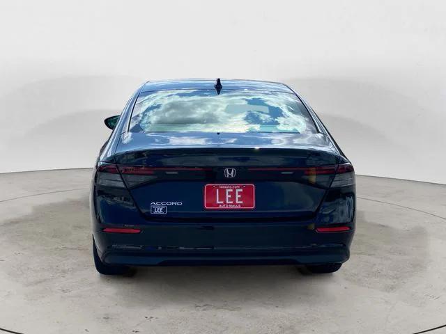 new 2025 Honda Accord car, priced at $30,900