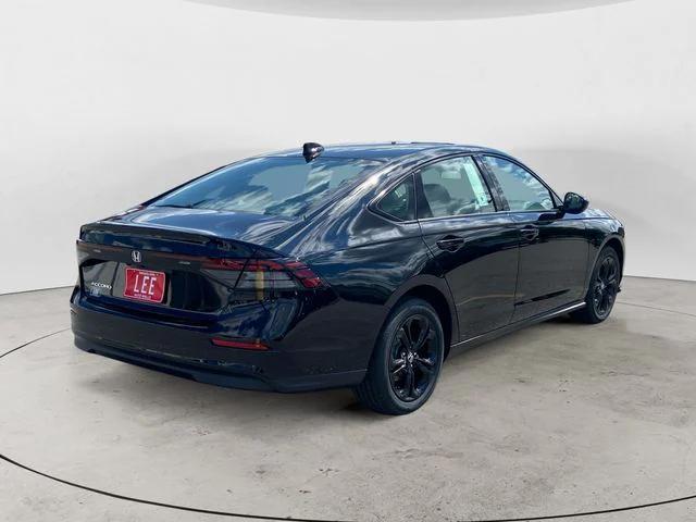 new 2025 Honda Accord car, priced at $30,900