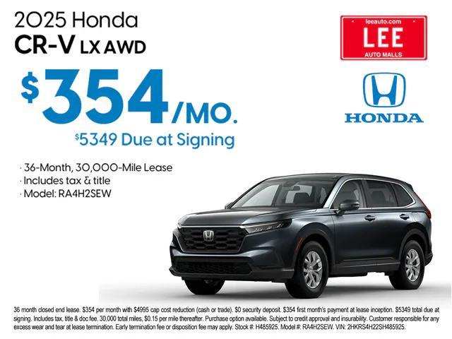 new 2026 Honda CR-V Hybrid car, priced at $38,525