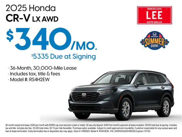 new 2026 Honda CR-V Hybrid car, priced at $40,650