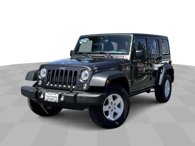 used 2017 Jeep Wrangler Unlimited car, priced at $26,453