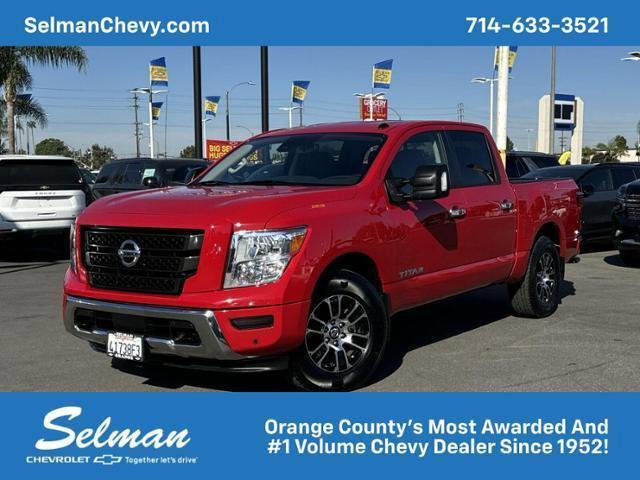 used 2021 Nissan Titan car, priced at $28,996