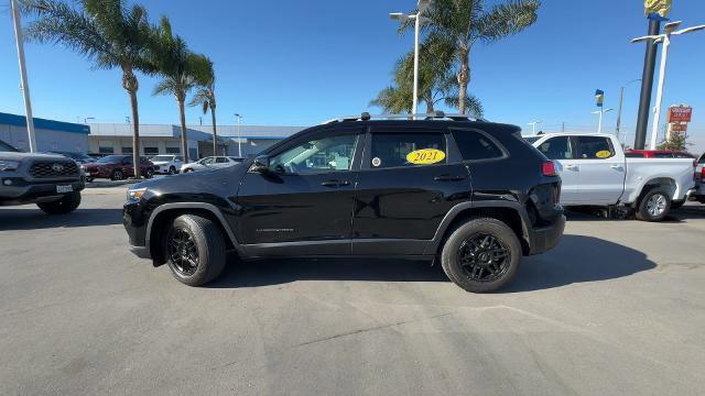 used 2021 Jeep Cherokee car, priced at $18,181