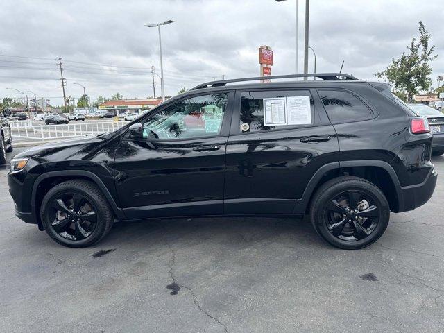 used 2021 Jeep Cherokee car, priced at $19,221