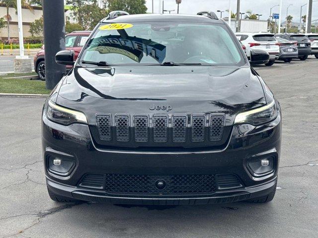 used 2021 Jeep Cherokee car, priced at $19,221