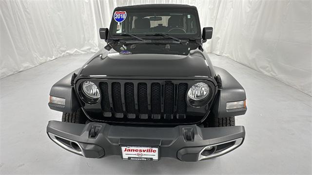 used 2018 Jeep Wrangler Unlimited car, priced at $21,500