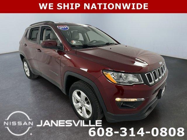 used 2021 Jeep Compass car, priced at $19,537