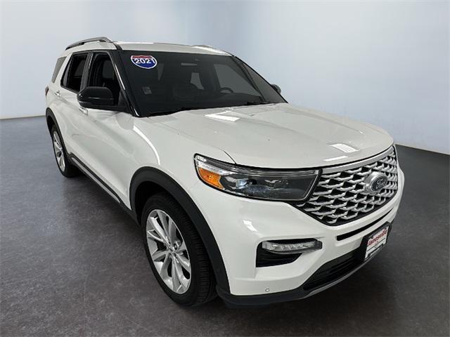 used 2021 Ford Explorer car, priced at $33,095