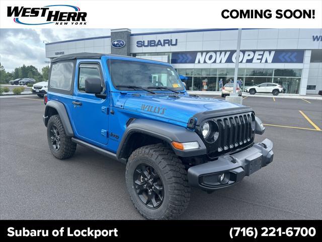 used 2022 Jeep Wrangler car, priced at $32,619