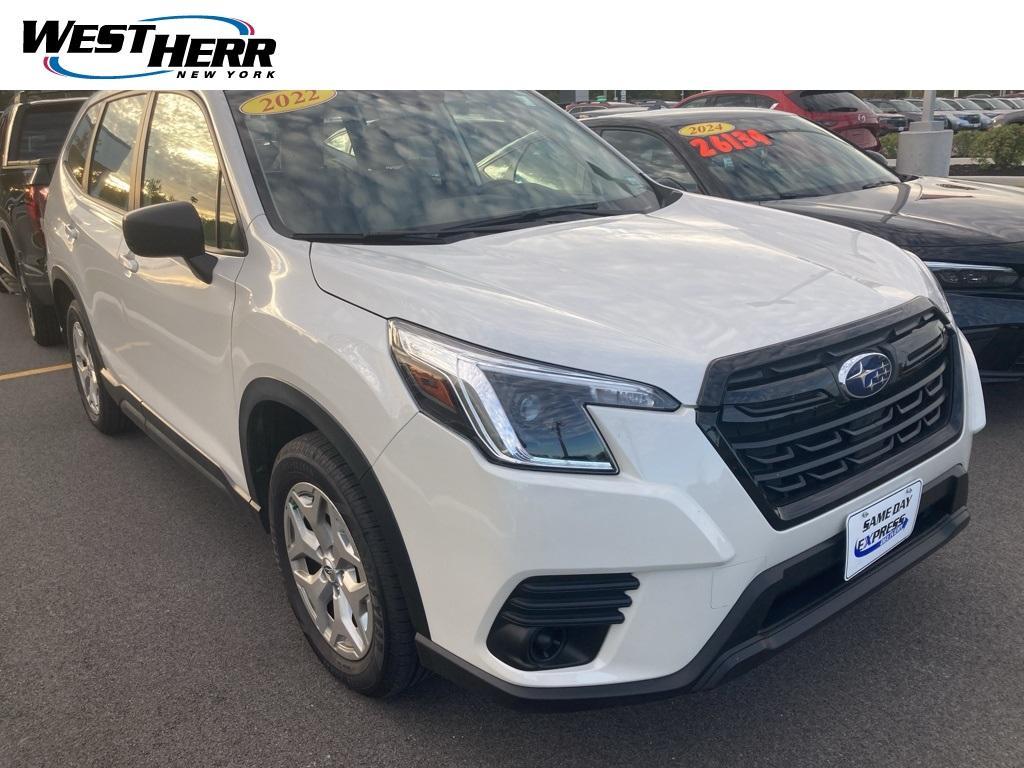 used 2022 Subaru Forester car, priced at $25,530
