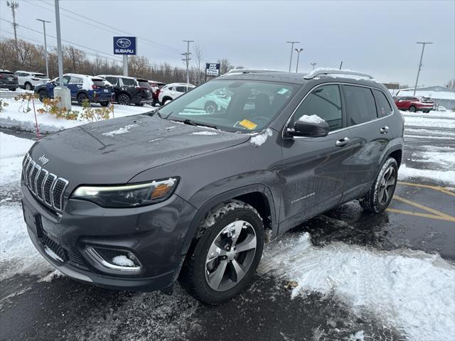 used 2019 Jeep Cherokee car, priced at $19,473