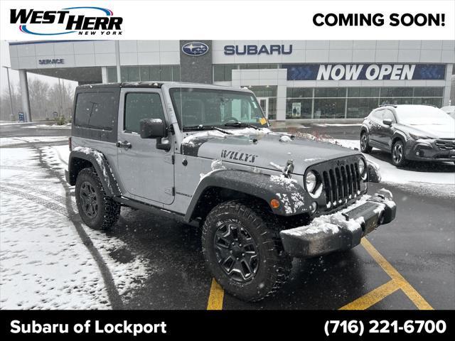 used 2015 Jeep Wrangler car, priced at $21,931