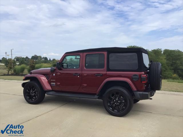 used 2021 Jeep Wrangler Unlimited car, priced at $34,356