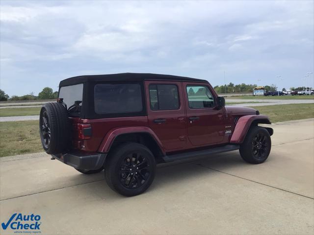 used 2021 Jeep Wrangler Unlimited car, priced at $34,356