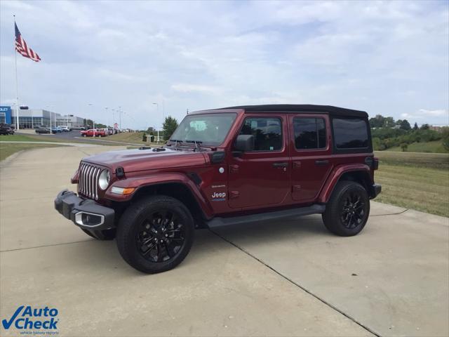 used 2021 Jeep Wrangler Unlimited car, priced at $34,356