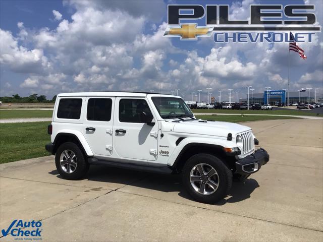used 2021 Jeep Wrangler Unlimited car, priced at $30,961