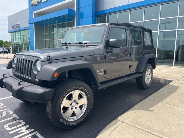 used 2018 Jeep Wrangler JK Unlimited car, priced at $21,785