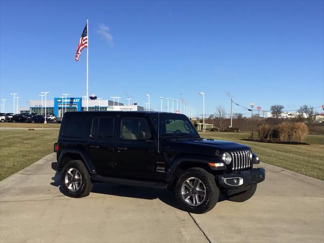 used 2020 Jeep Wrangler Unlimited car, priced at $31,721