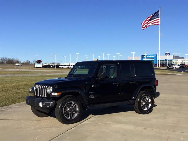 used 2020 Jeep Wrangler Unlimited car, priced at $31,721