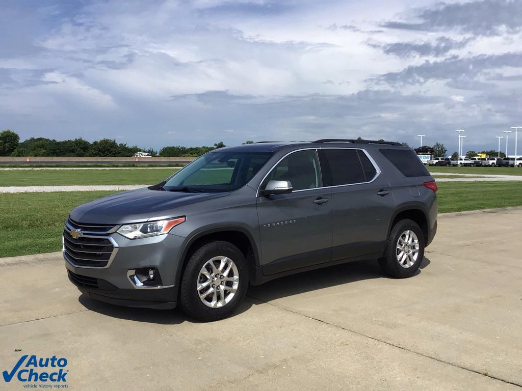 used 2021 Chevrolet Traverse car, priced at $23,506