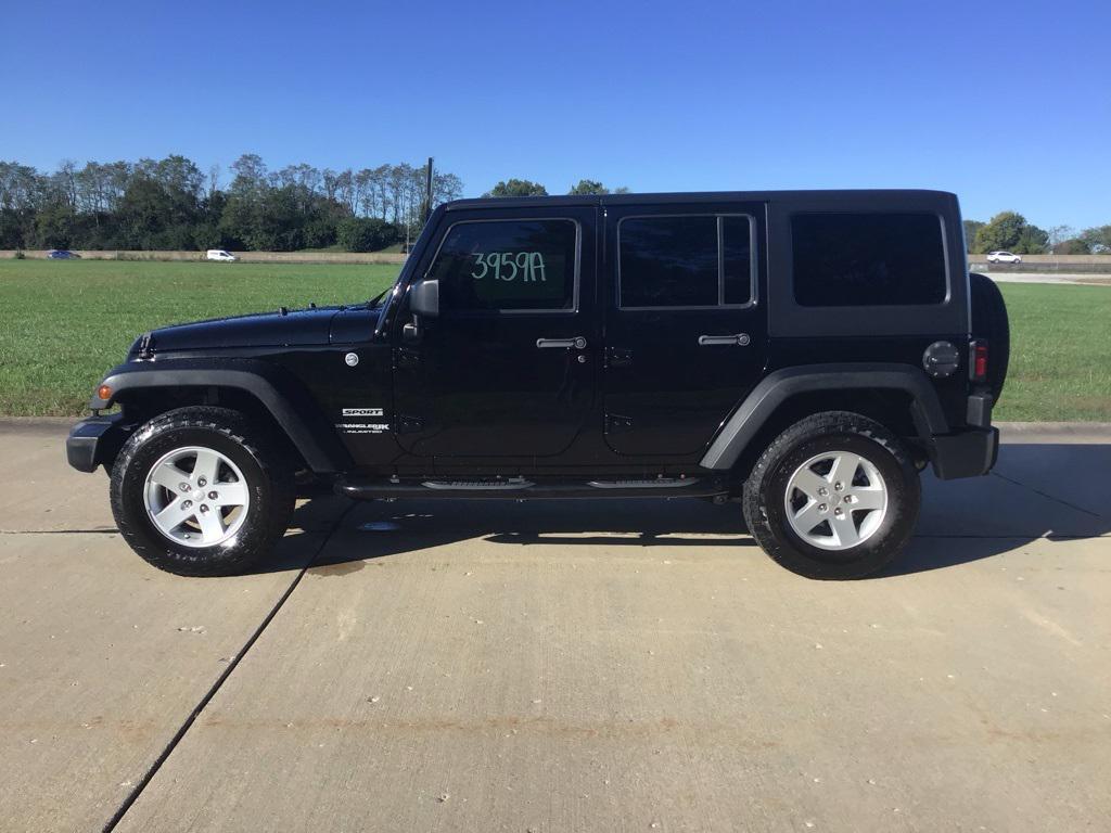 used 2018 Jeep Wrangler JK Unlimited car, priced at $22,293