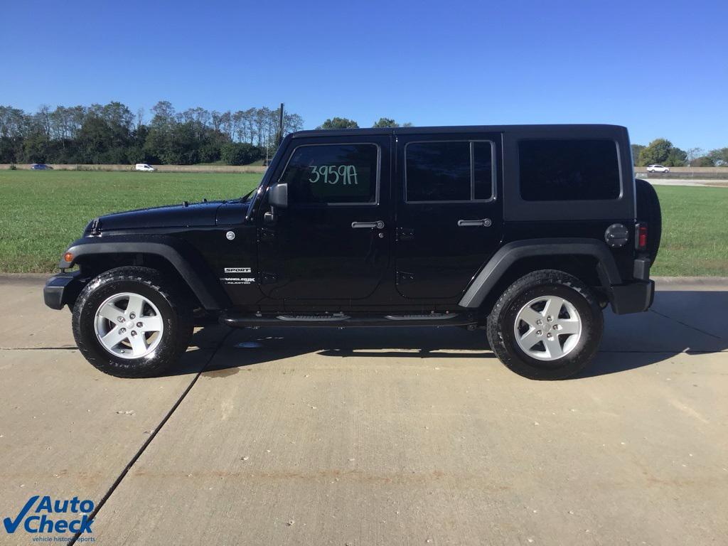 used 2018 Jeep Wrangler JK Unlimited car, priced at $21,784