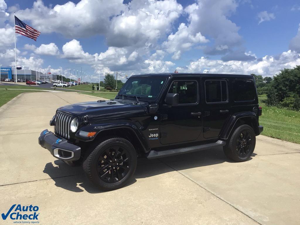used 2022 Jeep Wrangler Unlimited 4xe car, priced at $31,762