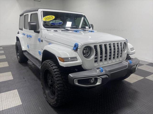 used 2023 Jeep Wrangler 4xe car, priced at $39,412