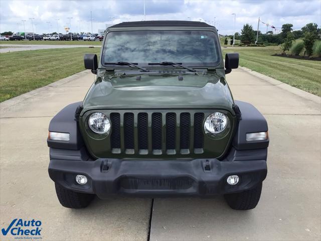 used 2021 Jeep Wrangler Unlimited car, priced at $26,981