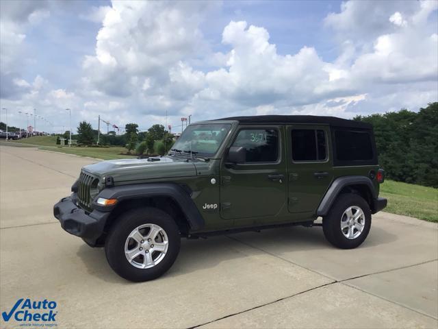 used 2021 Jeep Wrangler Unlimited car, priced at $26,981