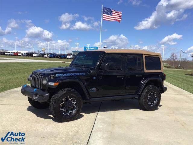 used 2021 Jeep Wrangler Unlimited 4xe car, priced at $34,252