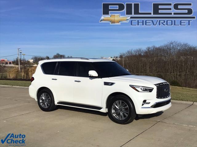 used 2021 INFINITI QX80 car, priced at $28,419