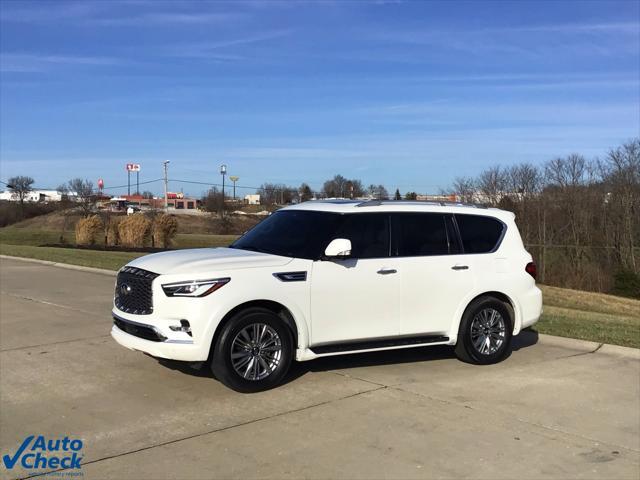 used 2021 INFINITI QX80 car, priced at $28,419