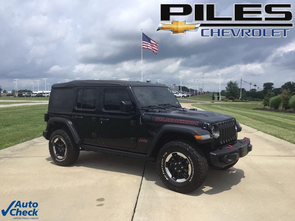 used 2021 Jeep Wrangler Unlimited car, priced at $34,399