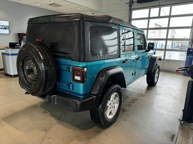 used 2020 Jeep Wrangler Unlimited car, priced at $29,480