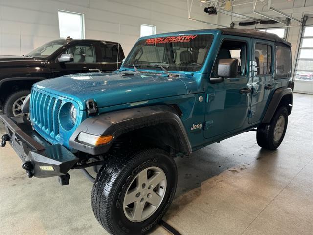 used 2020 Jeep Wrangler Unlimited car, priced at $29,480