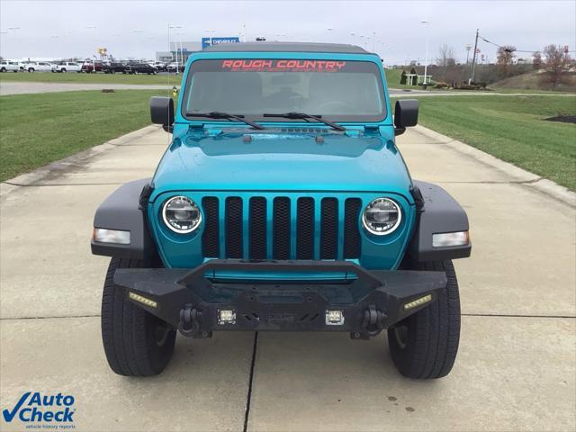 used 2020 Jeep Wrangler Unlimited car, priced at $27,314