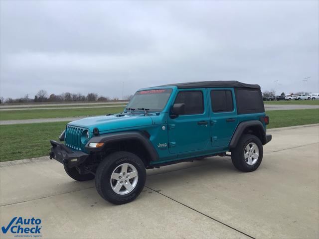 used 2020 Jeep Wrangler Unlimited car, priced at $27,314