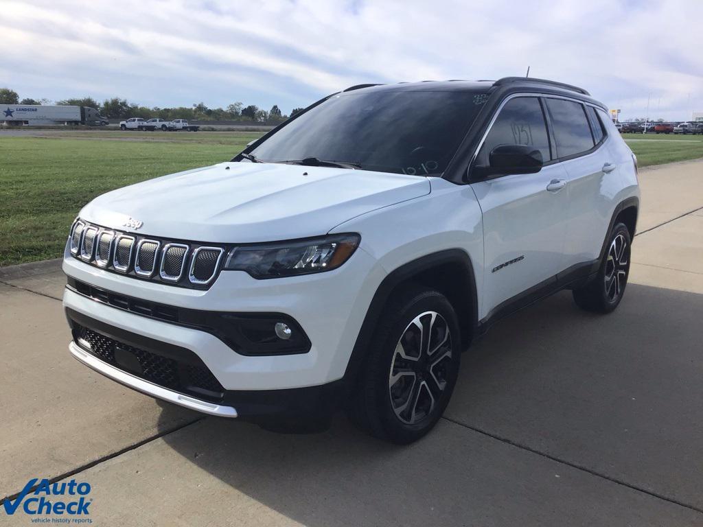used 2022 Jeep Compass car, priced at $22,048